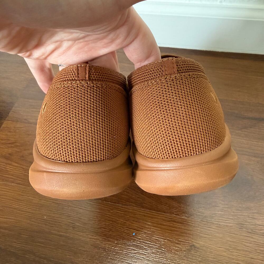 VIVAIA Ivana Walker Pro Hybrid Penny Loafers Caramel Brown Sz 39.5 (US 8.5) NWOB - Picture 4 of 8